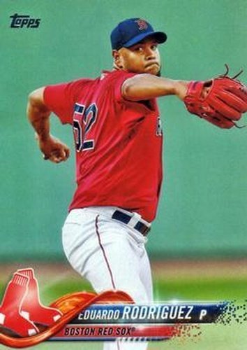 #43 Eduardo Rodriguez - Boston Red Sox - 2018 Topps Baseball