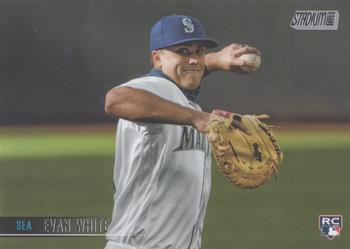 #43 Evan White - Seattle Mariners - 2021 Stadium Club Baseball