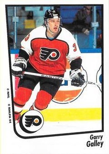 #43 Garry Galley - Philadelphia Flyers - 1994-95 Panini Hockey Stickers