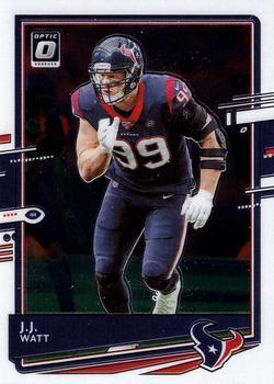 #43 J.J. Watt - Houston Texans - 2020 Donruss Optic Football
