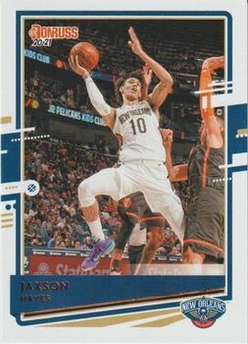 #43 Jaxson Hayes - New Orleans Pelicans - 2020-21 Donruss Basketball