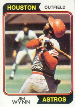 #43 Jim Wynn - Houston Astros - 1974 Topps Baseball