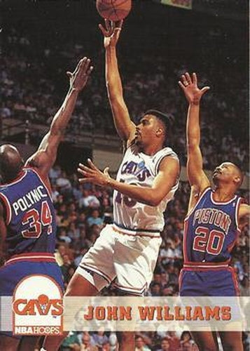 #43 John Williams - Cleveland Cavaliers - 1993-94 Hoops Basketball