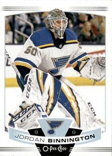 #43 Jordan Binnington - St. Louis Blues - 2019-20 O-Pee-Chee Hockey