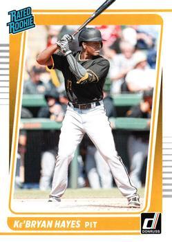 #43 Ke'Bryan Hayes - Pittsburgh Pirates - 2021 Donruss Baseball