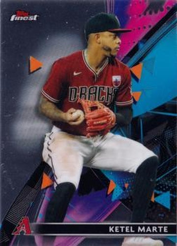 #43 Ketel Marte - Arizona Diamondbacks - 2021 Finest Baseball