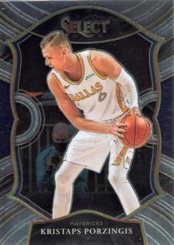 #43 Kristaps Porzingis - Dallas Mavericks - 2020-21 Panini Select Basketball