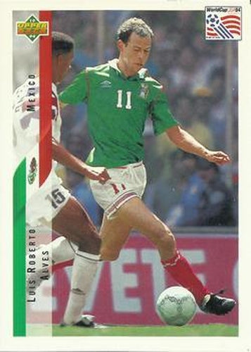 #43 Luis Roberto Alves - Mexico - 1994 Upper Deck World Cup Contenders English/Spanish Soccer