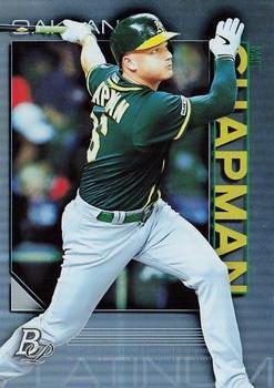 #43 Matt Chapman - Oakland Athletics - 2020 Bowman Platinum Baseball