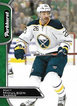 #43 Matt Moulson - Buffalo Sabres - 2016-17 Parkhurst Hockey
