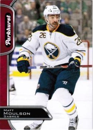 #43 Matt Moulson - Buffalo Sabres - 2016-17 Parkhurst - Red Hockey