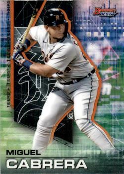 #43 Miguel Cabrera - Detroit Tigers - 2021 Bowman's Best Baseball