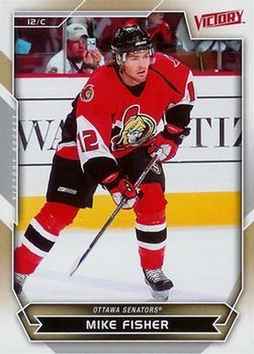 #43 Mike Fisher - Ottawa Senators - 2007-08 Upper Deck Victory Hockey