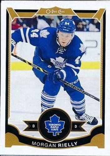 #43 Morgan Rielly - Toronto Maple Leafs - 2015-16 O-Pee-Chee Hockey