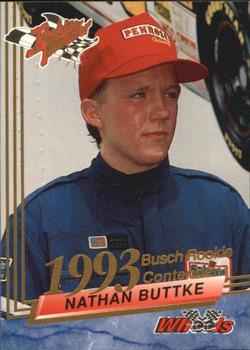 #43 Nathan Buttke - Buttke Racing - 1993 Wheels Rookie Thunder Racing
