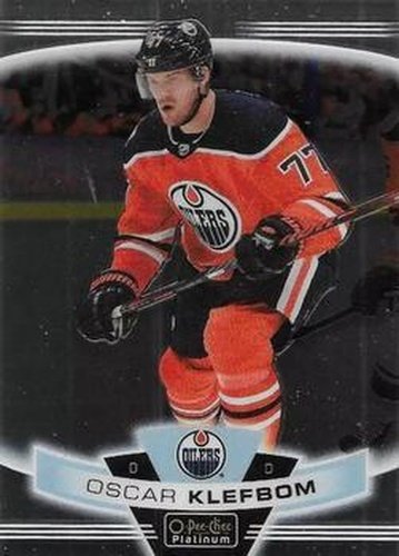 #43 Oscar Klefbom - Edmonton Oilers - 2019-20 O-Pee-Chee Platinum Hockey