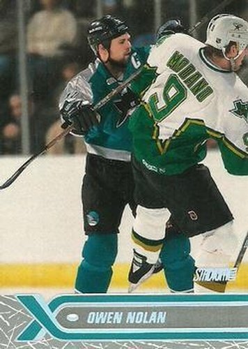 #43 Owen Nolan - San Jose Sharks - 2000-01 Stadium Club Hockey