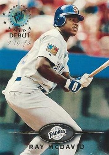 #43 Ray McDavid - San Diego Padres - 1995 Stadium Club Baseball