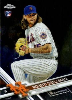 #43 Robert Gsellman - New York Mets - 2017 Topps Chrome Baseball