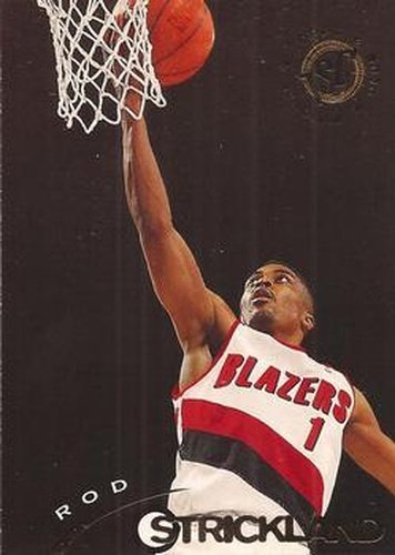 #43 Rod Strickland - Portland Trail Blazers - 1994-95 Stadium Club Basketball