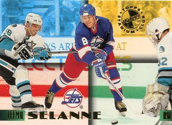#43 Teemu Selanne - Winnipeg Jets - 1995-96 Stadium Club Members Only 50 Hockey