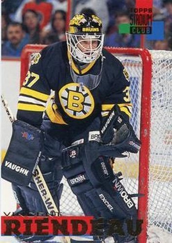 #43 Vincent Riendeau - Boston Bruins - 1994-95 Stadium Club Hockey