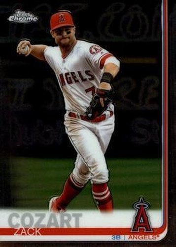 #43 Zack Cozart - Los Angeles Angels - 2019 Topps Chrome Baseball