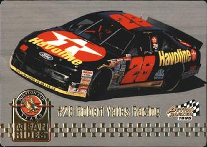 #43 Dale Jarrett's Car - Robert Yates Racing - 1995 Action Packed Winston Cup Stars Racing