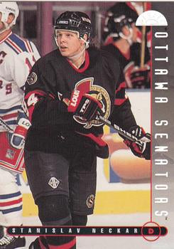 #43 Stanislav Neckar - Ottawa Senators - 1995-96 Leaf Hockey
