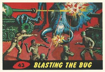 #43 Blasting the Bug - 1994 Topps Mars Attacks