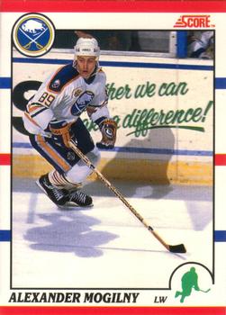 #43 Alexander Mogilny - Buffalo Sabres - 1990-91 Score Canadian Hockey