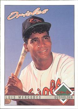 #43 Luis Mercedes - Baltimore Orioles - 1993 O-Pee-Chee Baseball