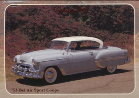 #43 53 Bel Air Sport Coupe - 1992 Collect-A-Card Chevy