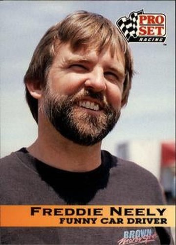 #43 Freddie Neely - 1992 Pro Set NHRA Racing