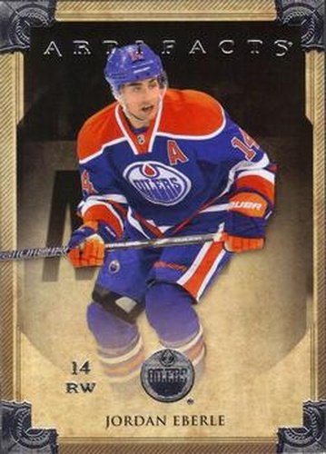 #43 Jordan Eberle - Edmonton Oilers - 2013-14 Upper Deck Artifacts Hockey