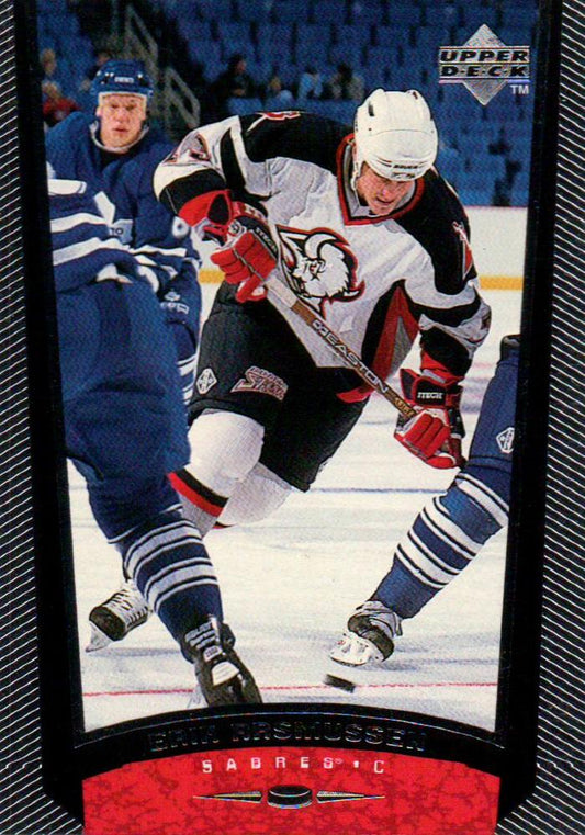 #43 Erik Rasmussen - Buffalo Sabres - 1998-99 Upper Deck Hockey