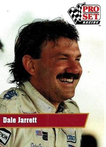 #43 Dale Jarrett - Wood Brothers Racing - 1991 Pro Set Racing