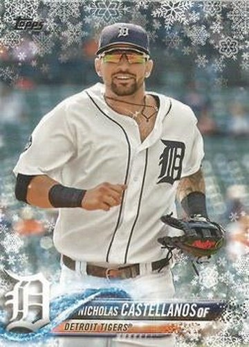 #HMW43 Nicholas Castellanos - Detroit Tigers - 2018 Topps Holiday Baseball