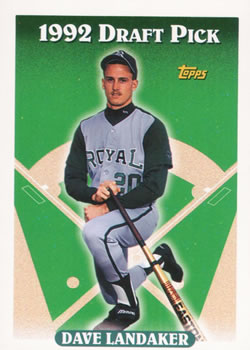 #743 Dave Landaker - Houston Astros - 1993 Topps Baseball