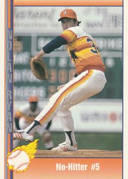#43 No-Hitter #5 - Houston Astros - 1991 Pacific Nolan Ryan Texas Express I Baseball