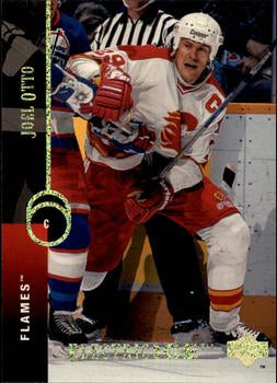 #43 Joel Otto - Calgary Flames - 1994-95 Upper Deck Hockey - Electric Ice