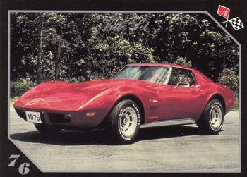 #43 1976 Corvette Sport Coupe - 1991 Collect-A-Card Vette Set