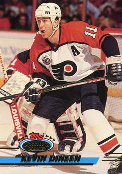 #43 Kevin Dineen - Philadelphia Flyers - 1993-94 Stadium Club Hockey