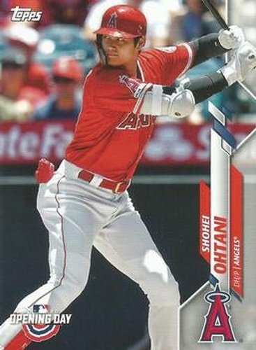 #43 Shohei Ohtani - Los Angeles Angels - 2020 Topps Opening Day Baseball