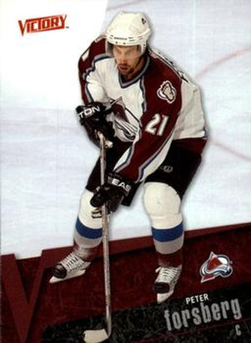 #43 Peter Forsberg - Colorado Avalanche - 2003-04 Upper Deck Victory Hockey