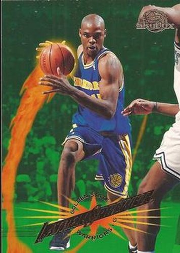 #43 Latrell Sprewell - Golden State Warriors - 1995-96 SkyBox Premium Basketball