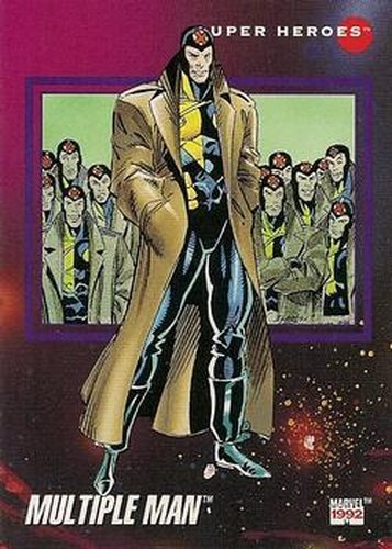 #43 Multiple Man - 1992 Impel Marvel Universe