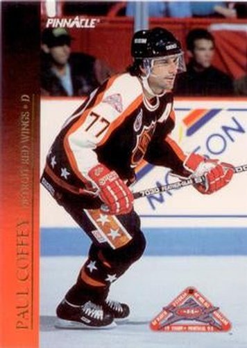 #43 Paul Coffey - Detroit Red Wings - 1993-94 Score Canadian Hockey - Pinnacle All-Stars Canadian