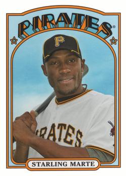 #43 Starling Marte - Pittsburgh Pirates - 2013 Topps Archives Baseball