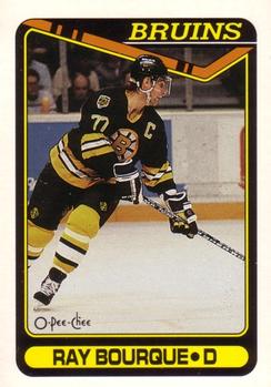 #43 Ray Bourque - Boston Bruins - 1990-91 O-Pee-Chee Hockey